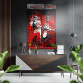NFL Brushed Aluminum Dibond Wall Art.